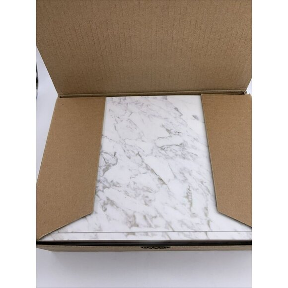 50 Marble Gray Invitations Blank with Envelopes - Picture 4 of 4